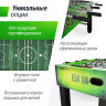 Игровой стол UNIX LINE Футбол - Кикер (140х74 cм) Green GTSFU140X74GR